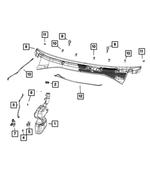 68206840AA - Electrical: Windshield Washer Reservoir for Mopar Image