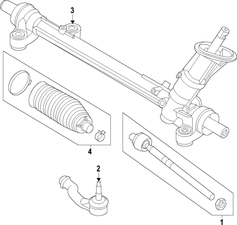 Steering Gear & Linkage for 2024 Lincoln Nautilus #1