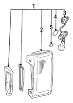 8127189131 - : Lens for Toyota Image