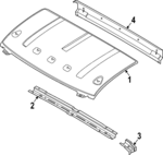 BK3Z1540310A - : Rear Body Reinforced for Ford: E-Transit Image