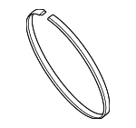 1905051500 - Cooling System: Frame Seal for Mercedes-Benz Image