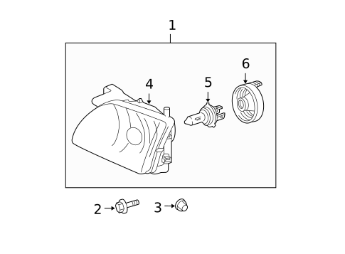 Headlamp Components for 2003 Toyota Tacoma #0