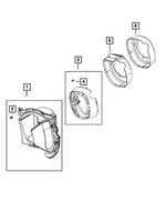 7MX52ZDMAA - : Steering Column Shroud for Mopar Image