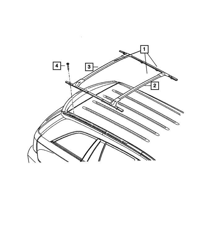 « 4857769AF – Mopar Accessories - Component Parts : Côté Caisse Longeron, Avant pour Mopar Image »