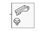 74226T20A00 - Body: Water Shield for Honda Image