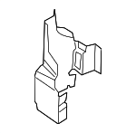 CA8Z7441054A - Body: Floor Side Rail Reinforcement for Ford: Explorer, Flex, Police Interceptor Utility | Lincoln: MKT Image
