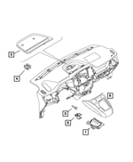 5YZ63LXHAA - Interior Trim: Instrument Panel Bin for Mopar Image