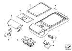52207135913 - Seats: Cover, Belt Outlet, Center for BMW Image