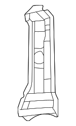 5301B888 - : Pillar Reinforced for Mitsubishi: Montero Image