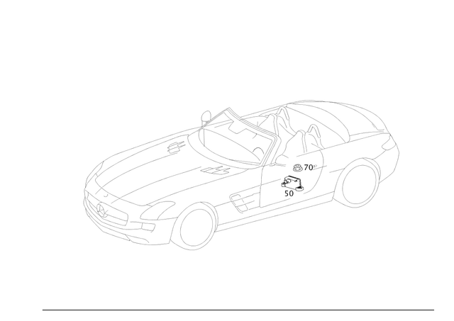 55421918 - Electrical Equipment and Instruments: Sensor Cluster for Mercedes-Benz Image image