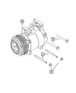 6510770AA - Air Conditioners and Heaters: Screw for Ram: 1500 Image