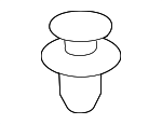 11589290 - Body: Fender Ledge Cover Retainer for GM Image