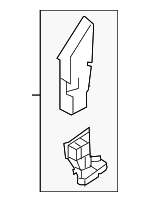 G62B03JAMA - Body: Hinge Pillar Reinforced for Nissan: Pathfinder Image
