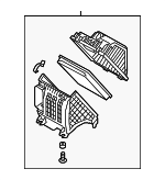 28110B8100 - : Air Cleaner Assembly for Kia Image