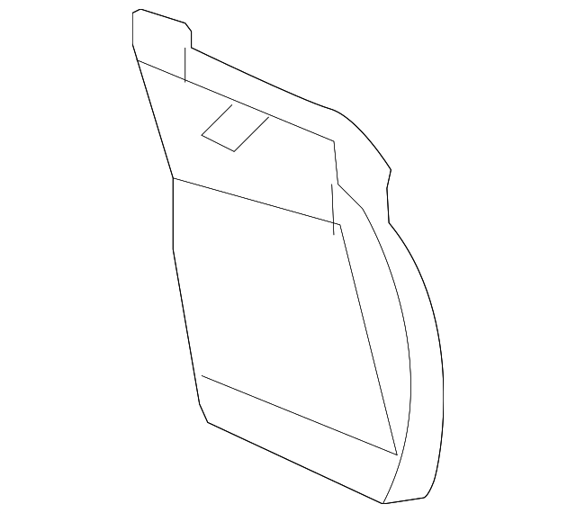 2007-2011 Chevrolet Aveo Wheel Shield - Driver's Side (LH) 96648674 ...