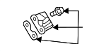 DFR56262XB - Body: Lift Bracket for Mazda Image