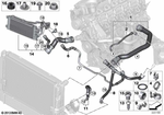 17117521066 - : Hose, Engine Oil Cooler for BMW Image