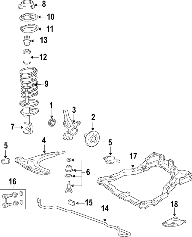 548112C100 - : Stabilizer Bar for Hyundai Image