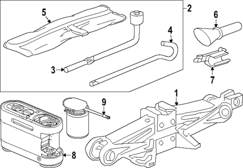 Jack & Components for 2025 Honda CR-V #0