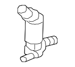 8528030040 - Body: Washer Pump for Lexus: GS300, GS350, GS430, GS450h, GS460, IS F, IS250, IS350, LS460, LS600h, LX570, RX350, RX450h Image