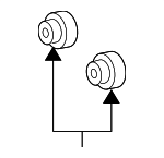 8533660300 - Body: Washer Pump Grommet for Lexus: CT200h, ES300h, ES350, GS F, GS Turbo, GS200t, GS300, GS350, GS430, GS450h, GS460, GX460, GX470, HS250h, IS F, IS200t, IS250, IS300, IS350, IS500, LS460, LS600h, LX570, NX200t, NX300, NX300h, RC F, RC200t, RC300, RC350, RX330, RX350, RX400h, RX450h Image
