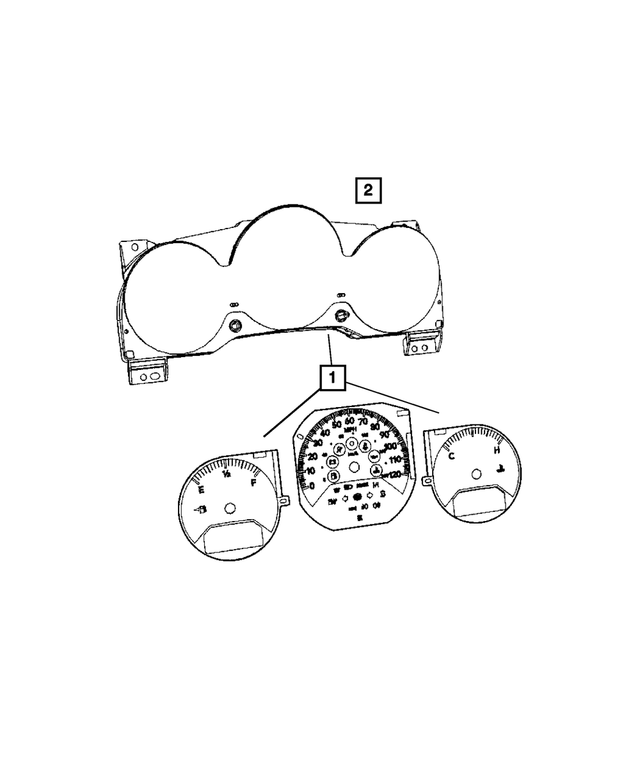 « 4671993AJ –  : Pan Instr Grp Instr pour Mopar Image »