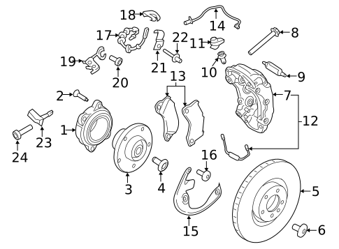 Anti-Lock Brakes for 2020 Porsche Macan #1