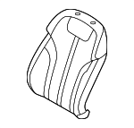 88460T6050DUK - Body: Seat Back Cover for Genesis: GV80 Image