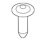 7146959895 - Body: License Plate Bracket Screw for BMW Image