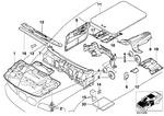51488159483 - Vehicle Trim: Sound Insulating Engine Hood for BMW Image