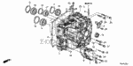 21210RZ2000 - Transmission - Automatic: CASE, TRANSMISSION for Honda Image