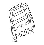 876011GR0A - Body: Seat Back Frame for Nissan: Murano Image