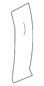 876201GR0A - Body: Seat Back Cushion Cover for Nissan Image