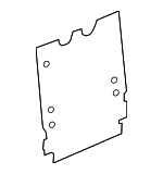 876431AA0A - Body: Support Panel for Nissan Image