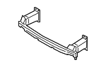 9Y0807109C - Body: Bumper Impact Bar for Porsche Image
