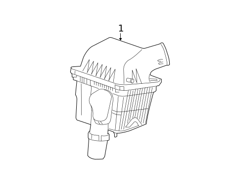 Air Inlet for 2008 Jeep Grand Cherokee #0