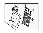 88600W481P - : Seat Back Assembly for Mitsubishi: Outlander Sport Image