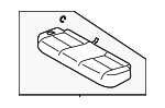 88300W291P - Body: Cushion Assembly for Mitsubishi: Outlander Sport Image