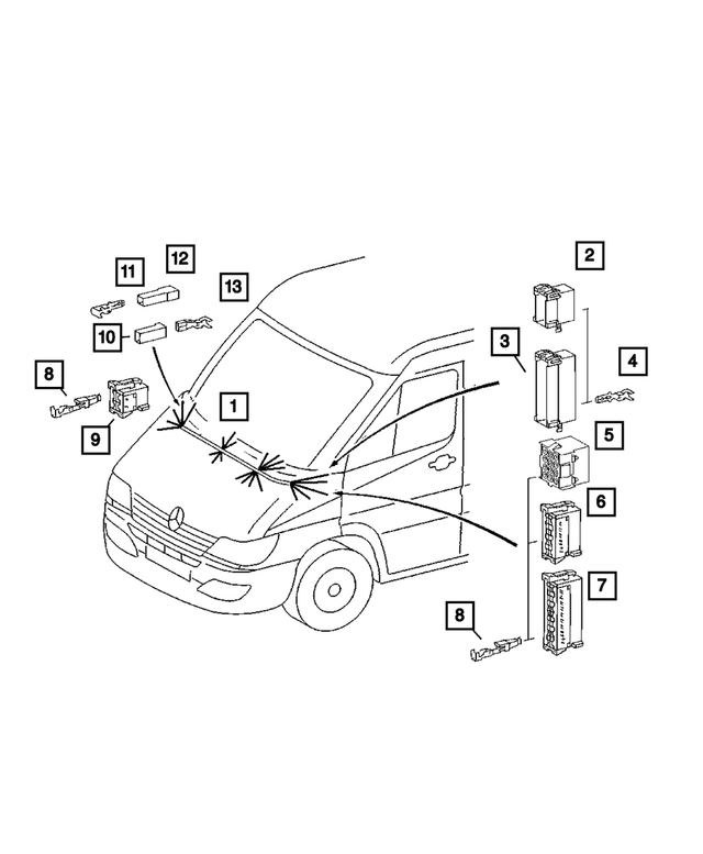 5120684AA - Electrical: Connector for Mopar Image