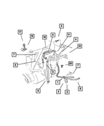 52100286AD - Fuel: Clip for Mopar Image