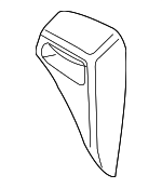 12797324 - : Seat Belt Height Adjuster Cover for Saab: 9-3 Image