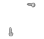 N90698606 - Steering: Lower Cover Screw for Volkswagen: Arteon, Atlas, Atlas Cross Sport, Beetle, CC, Eos, Golf, Golf Alltrack, Golf R, Golf SportWagen, GTI, ID. Buzz, ID.4, Jetta, Passat, R32, Rabbit, Taos, Tiguan, Tiguan Limited, Touareg Image