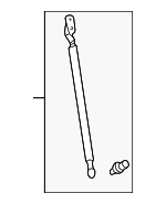 MR991807 - Body: Lift Cylinder for Mitsubishi: Outlander Image