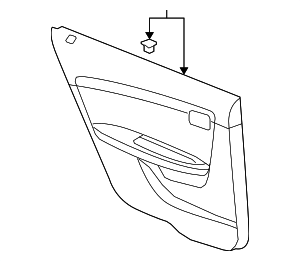 25783651 - : Part# 25783651 Trim for Saturn: Aura Image
