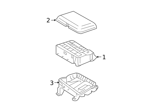 Fuse & Relay for 2007 Toyota Tundra #0
