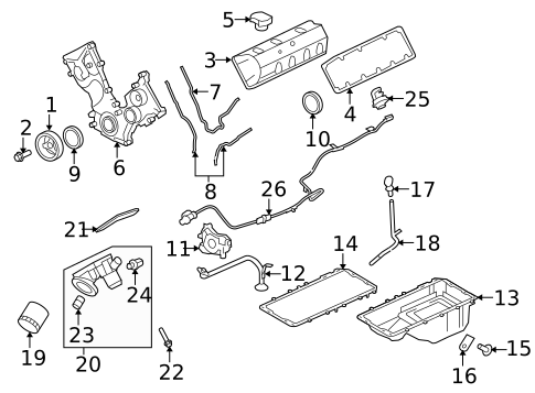 Hardware, Fasteners & Fittings for 2010 Ford F-150 #0