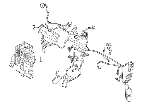Fuse & Relay for 2021 Hyundai Elantra #0