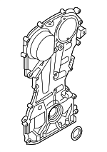 213502GGA0 - Engine: Front Cover for Hyundai Image image