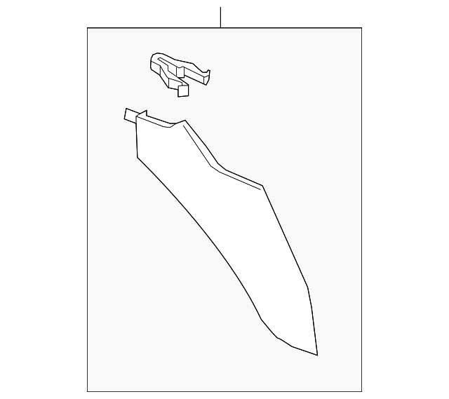 KD45-64-240B - Side Cover 2013-2016 Mazda CX-5 | Mazda-Parts