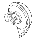 5Q0951223H - Electrical: High Note Horn for Volkswagen Image
